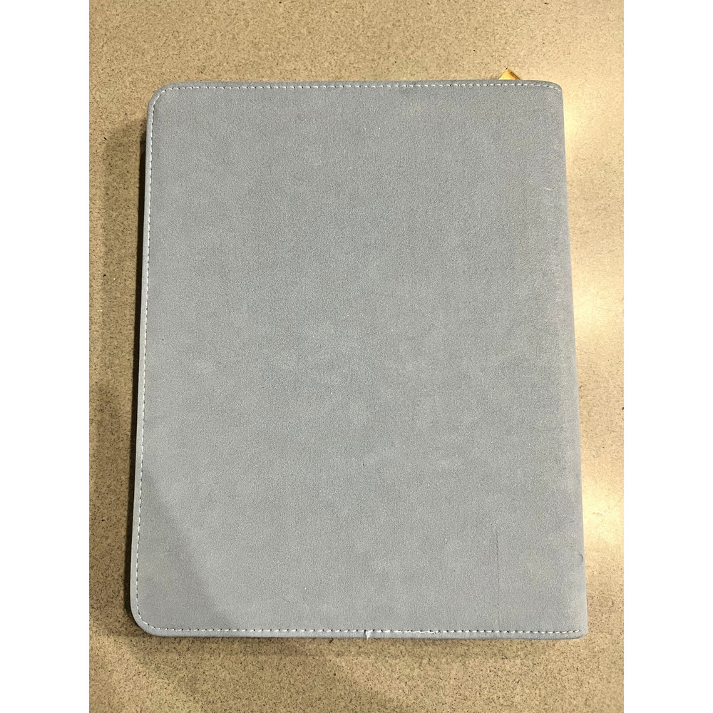 NWOB Blue Leatherette Organizational Pouch by Oliver Smith & Co, LLC - Picture 4 of 7